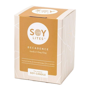 Soylites Soycandle Decadence - Vanilla & Ylangy Ylang 220ML