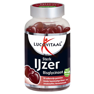 Lucovitaal Sterk IJzer Bisglycinaat Gummies 50ST