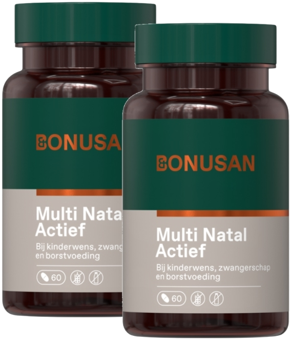 Bonusan Multi Natal Actief Tabletten Duoverpakking