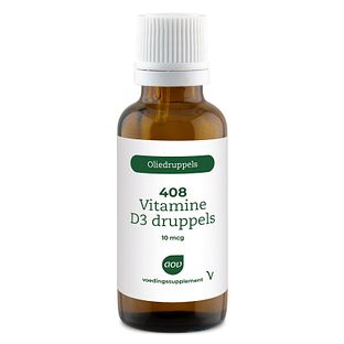 AOV 408 Vitamine D3 Druppels 25ML AOV 408 Vitamine D3 Druppels 25ML