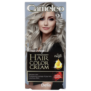 Cameleo Hair Color Cream 9.1 Ultimate Ash Blond 1ST