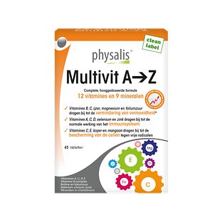 Physalis Multivit A - Z Tabletten 45TB Physalis Multivit A - Z Tabletten 45TB