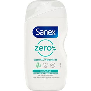 Sanex Douchegel Zero% Hydrating 400ML Sanex Douchegel Zero% Hydrating 400ML