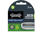 Wilkinson Hydro Trim & Shave Skin Body & Balls Mesjes 3ST Wilkinson Hydro Trim & Shave Skin Body & Balls Mesjes 3ST