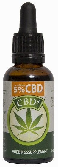 Jacob Hooy CBD+ Olie 5% afbeelding