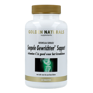 Golden Naturals Soepele Gewrichten Support Tabletten 60TB