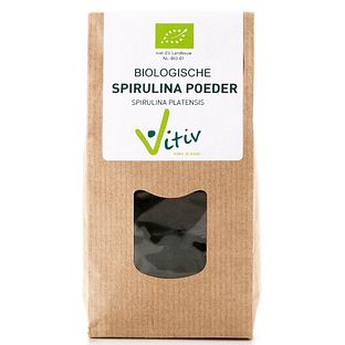 Vitiv Biologische Spirulina Poeder 125GR Vitiv Biologische Spirulina Poeder 125GR