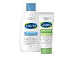 Cetaphil Milde Huidreiniger + Hydraterende Crème Combi 2 stuks