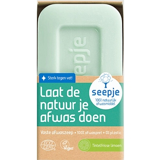 Seepje Afwasmiddel Tintelfrisse Limoen 120GR