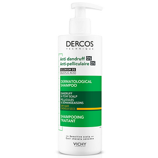 Vichy Dercos Technique Anti-Roos DS Shampoo - Droog haar 390ML Vichy Dercos Technique Anti-Roos DS Shampoo - Droog haar 390ML