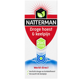 Natterman Droge Hoest + Keelpijn 2in1 Siroop 150ML