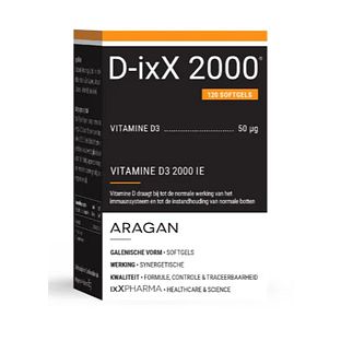 ixX D-ixX 2000 Softgels 120SG
