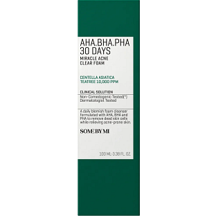 Some By Mi AHA.BHA.PHA 30 Days Miracle Acne Clear Foam 100ML