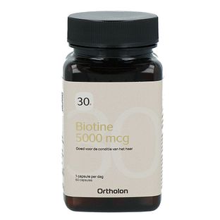 Ortholon Biotine 5000mcg Capsules 60CP