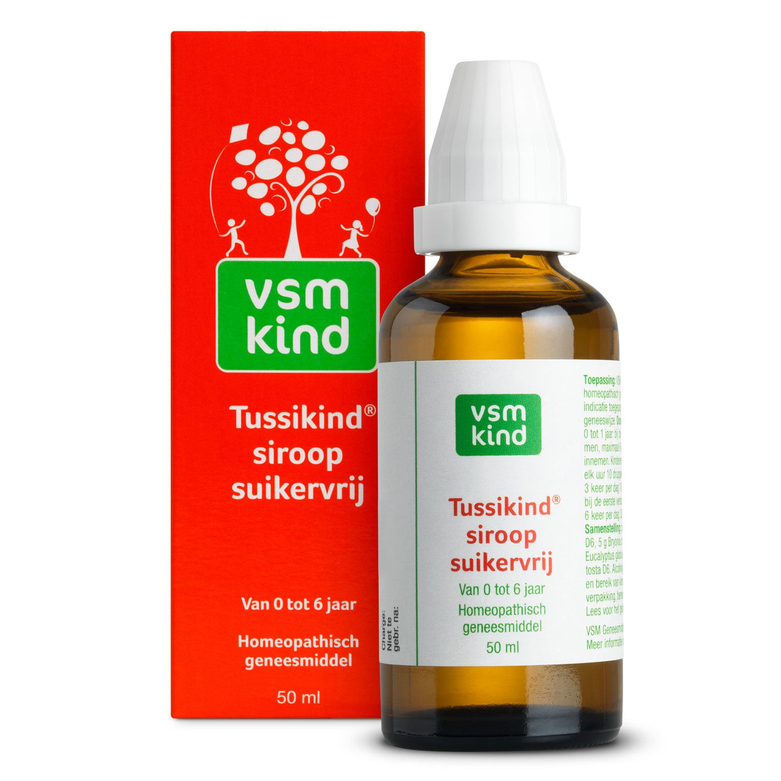 Vsm Kind 0-6 Tussikind Siroop Suikervrij afbeelding