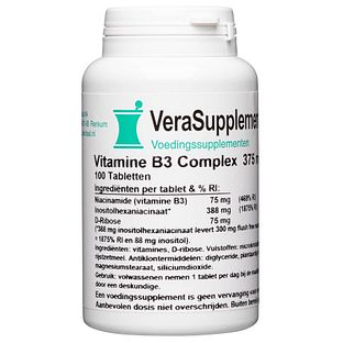 VeraSupplements Vitamine B3 Complex 375 mg Tabletten 100TB VeraSupplements Vitamine B3 Complex 375 mg Tabletten 100TB