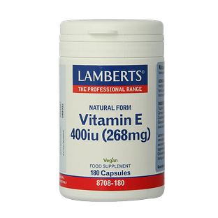 Lamberts Vitamine E 400ie Capsules 180VCP