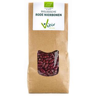 Vitiv Biologische Rode Nierbonen 500GR Vitiv Biologische Rode Nierbonen 500GR