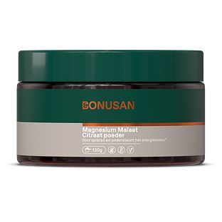 Bonusan Magnesium Malaat Citraat Poeder 130GR