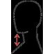 Lohmann & Rauscher Cellacare Cervical Classic Nekbrace 1ST tekening afstand nek tot kin Lohmann & Rauscher Cellacare Cervical Classic Nekbrace 1ST tekening afstand nek tot kin