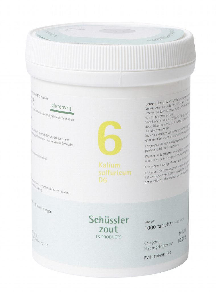 Pfluger Celzout 06 Kalium Sulfuricum D6 Tabletten afbeelding 1