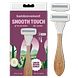 Bamboovement Smooth Touch Bamboe Scheermes LE 1ST Verpakking met scheermes plus extra scheermesje ernaast