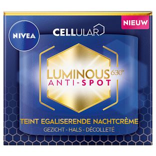 Nivea Cellular Luminous630 Anti-Spot Nachtcrème 50ML Nivea Cellular Luminous630 Anti-Spot Nachtcrème 50ML