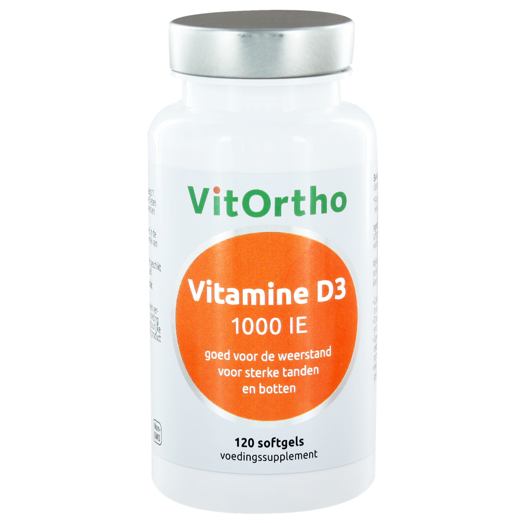 VitOrtho Vitamine D3 1000 IE Softgels
