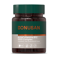 Bonusan Actief vitamine B12 1000 Complex Zuigtabletten 60ZTB