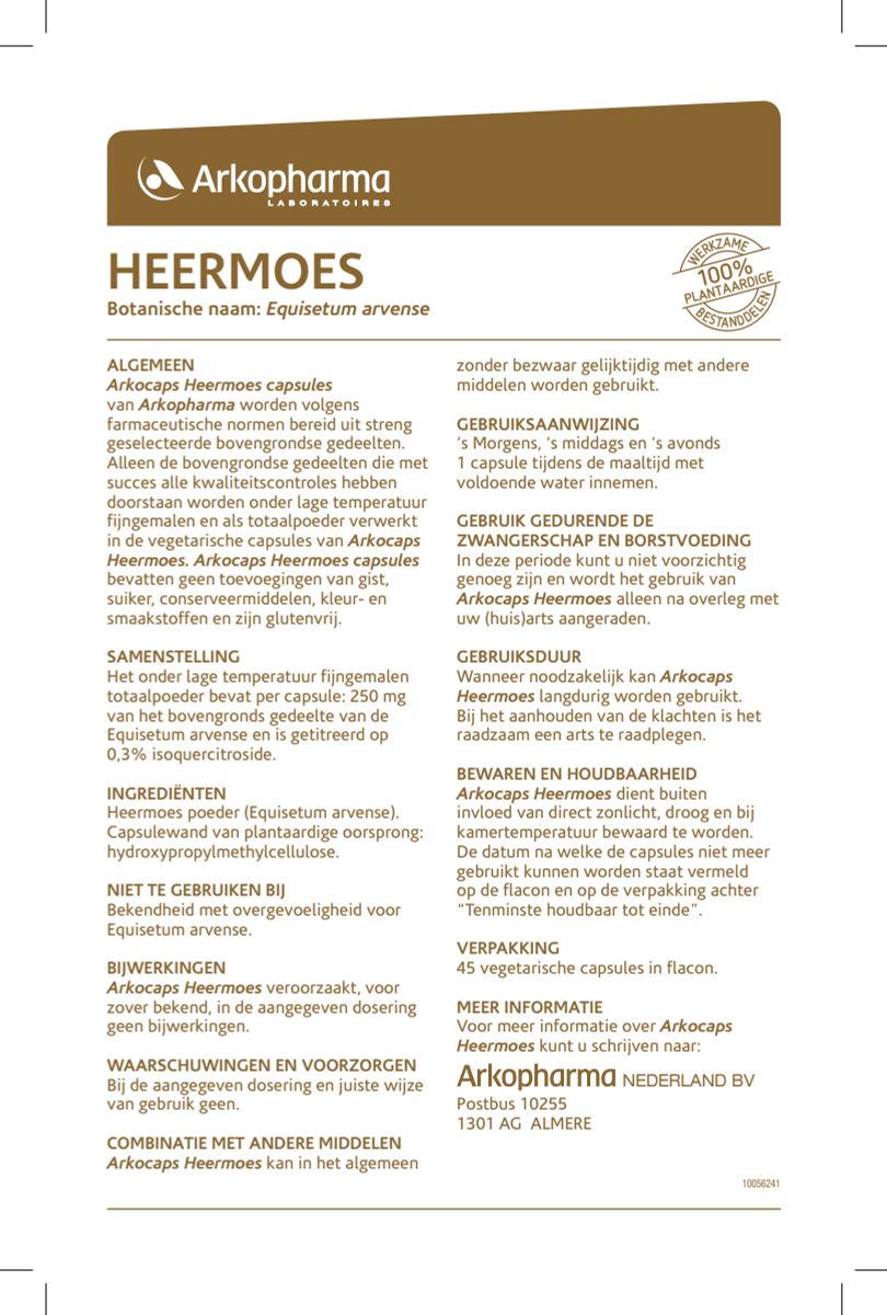 Heermoes Capsules afbeelding van document #1, instructions