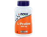 NOW L-Proline 500mg Capsules 120CP