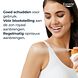 Eucerin Sun Protection SPF50 Sun Mist 200ML Model met product, hoe te gebruiken