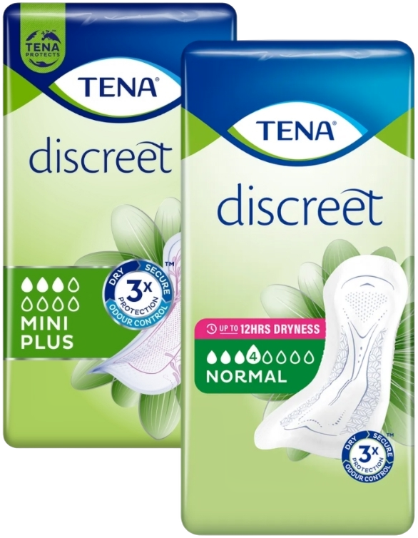 TENA Discreet Mini Plus + Normal Combiverpakking