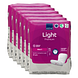 ABENA Light Premium Mini 1 Inlegverband - Multiverpakking 6x20ST ABENA Light Premium Mini 1 Inlegverband - Multiverpakking 6x20ST