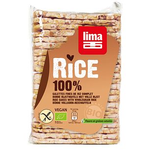 Lima Dunne Rijstwafels Met Zout 130GR