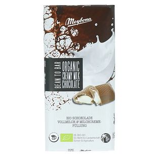 Meybona Organic Filled Creamy Milk Chocolate 100GR