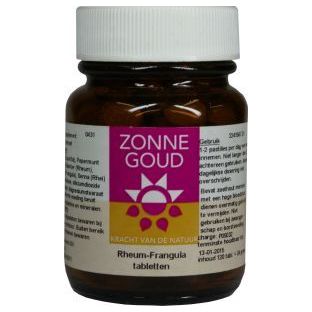 Zonnegoud Rheum Frangula Tabletten 120TB
