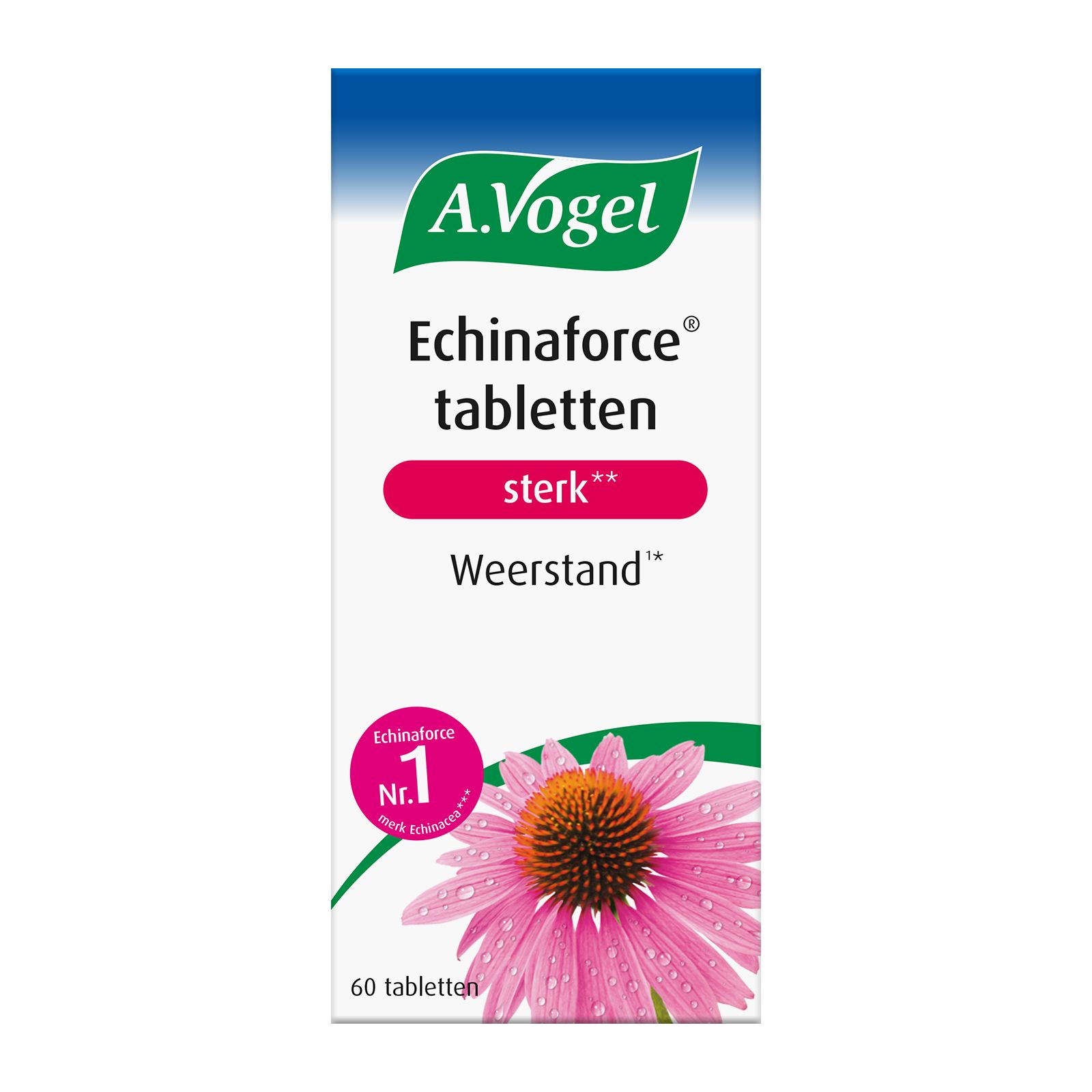 A.Vogel Echinaforce Sterk** Tabletten 60TB