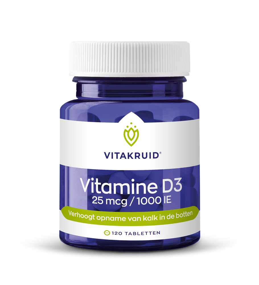 Vitakruid Vitamine D3 25 mcg / 1000 IE