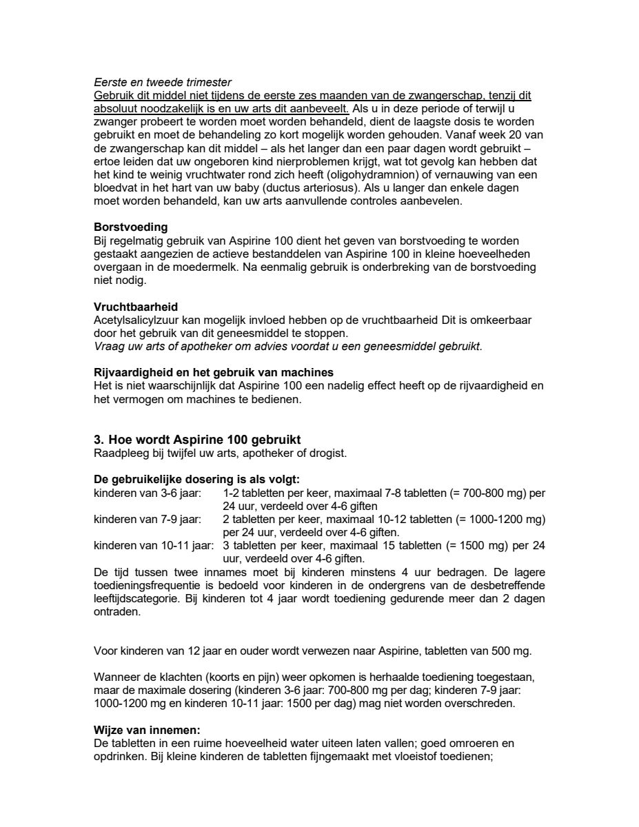 100mg Tabletten afbeelding van document #4, leaflet