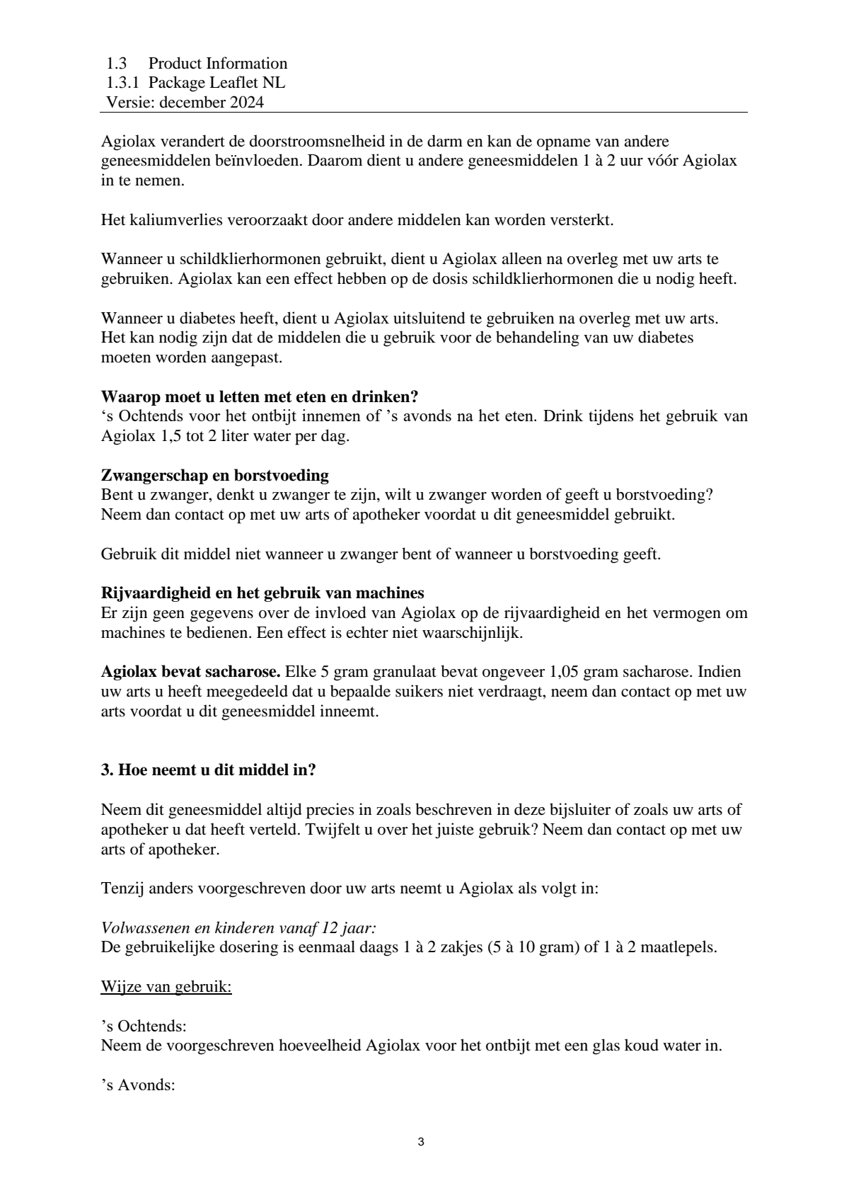 Granulaat Bus afbeelding van document #3, leaflet