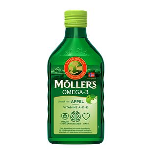 Mollers Omega-3 Appel Levertraan 250ML Mollers Omega-3 Appel Levertraan 250ML