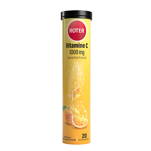 Roter Vitamine C 1000mg Bruistabletten 20ST Roter Vitamine C 1000mg Bruistabletten 20ST