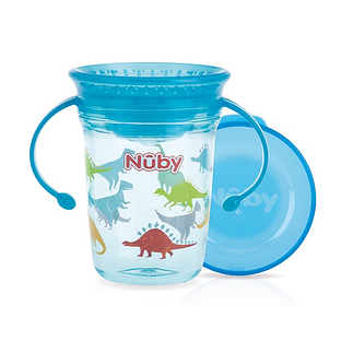 Nuby Wonderbeker Blauw 6m+ 240ML