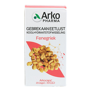 Arkocaps Fenegriek Capsules 40CP Arkocaps Fenegriek Capsules 40CP