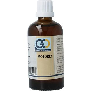 GO Gemmo Oplossingen Motorio Bio Tinctuur 100ML