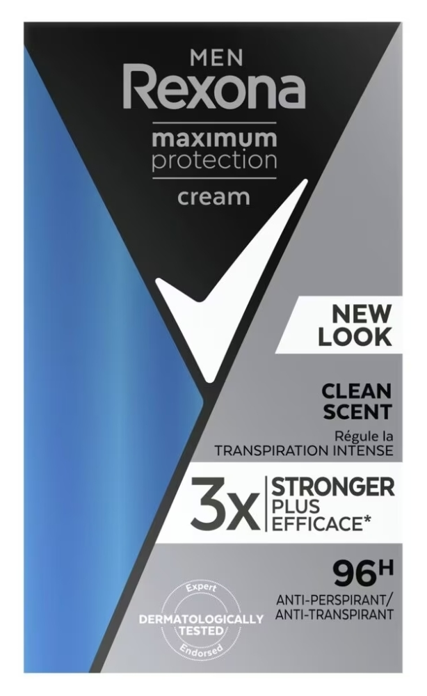 Rexona Men Maximum Protection Clean Scent Deo Crème