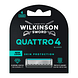 Wilkinson Quattro Essential 4 Blades Scheermesjes 4ST