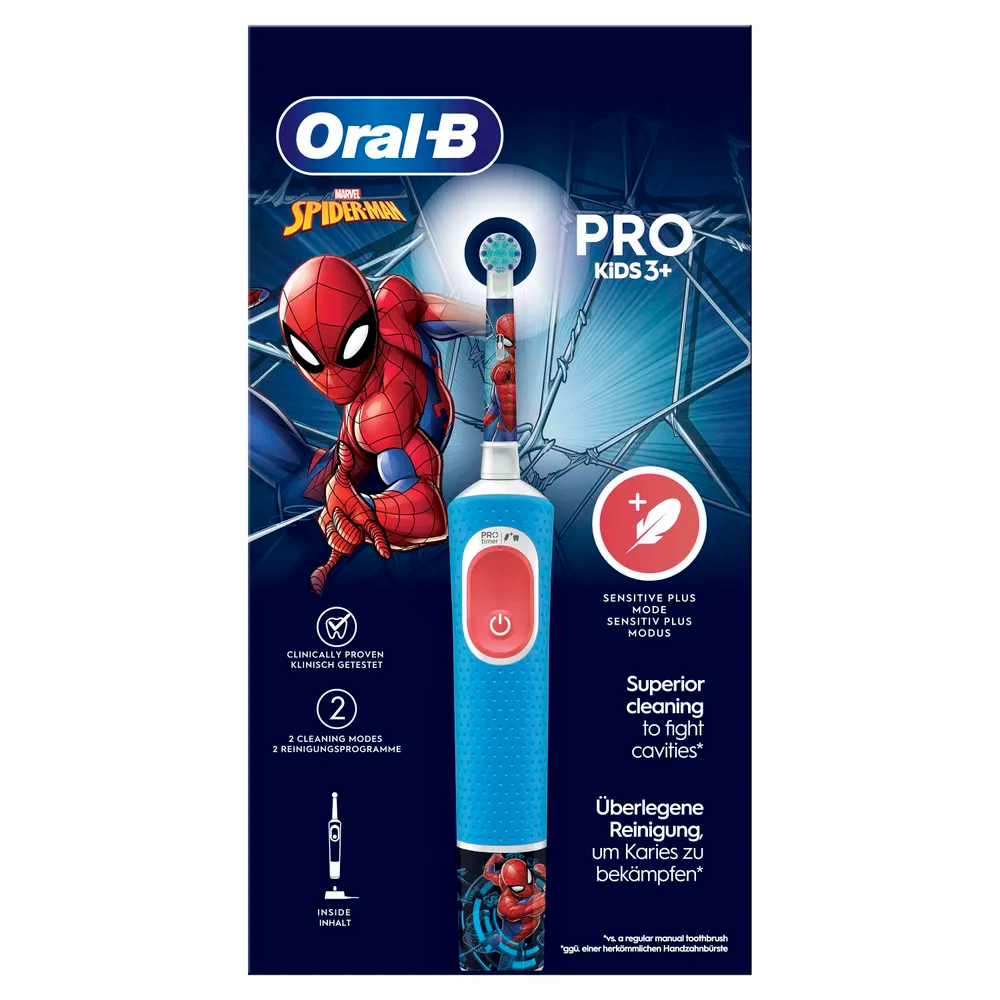 Oral-B Vitality Pro Elektrische Tandenborstel Spiderman afbeelding