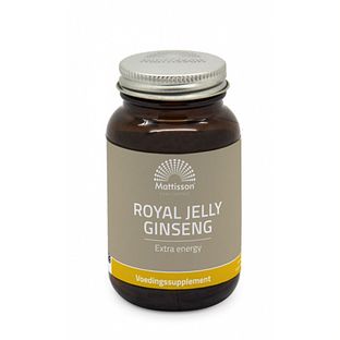 Mattisson HealthStyle Ginseng Royal Jelly Capsules 60CP